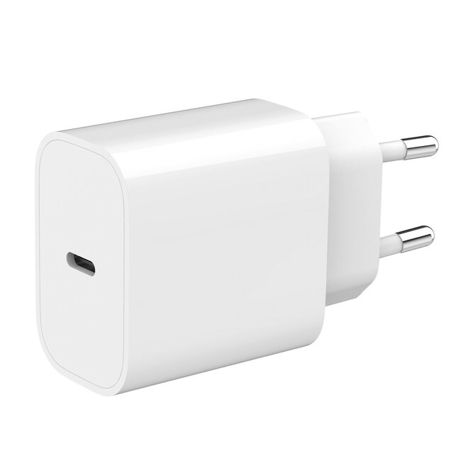 USB Type-C 20W USB snellader, wit