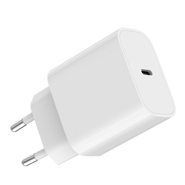 USB Type-C 20W USB snellader, wit