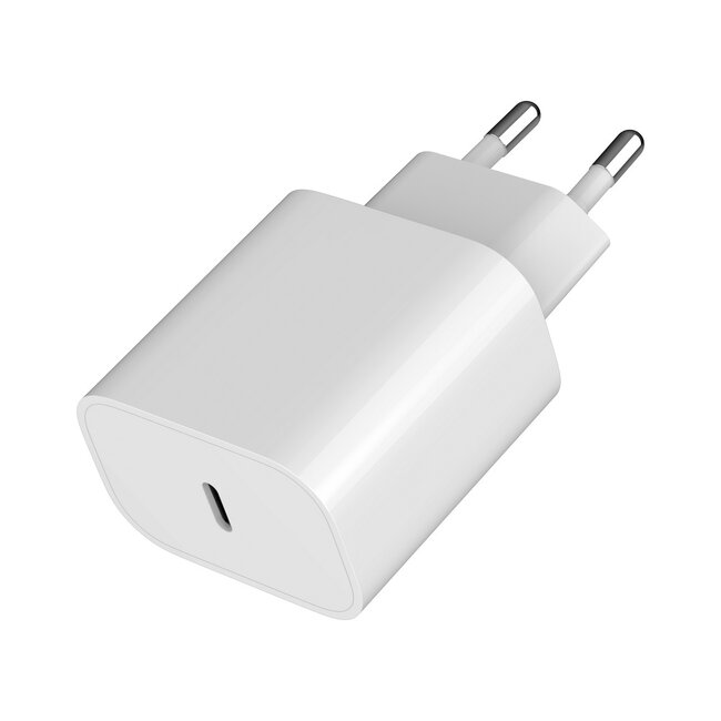 USB Type-C 20W USB snellader, wit