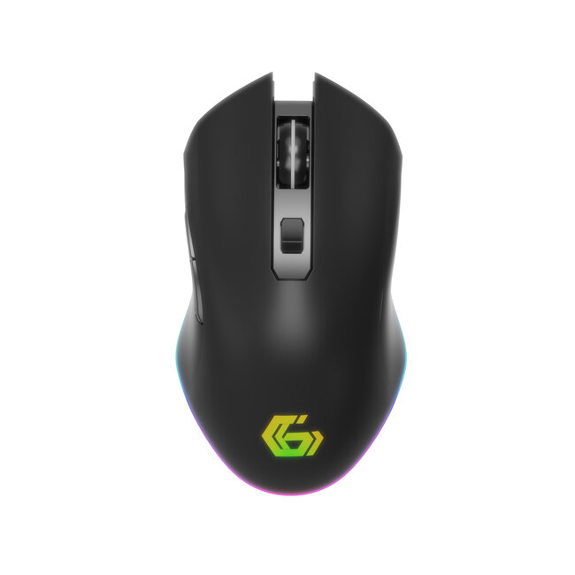 6-knops draadloze RGB gaming muis ''Firebolt'', oplaadbaar