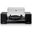 Platenspeler met Bluetooth® en twee externe luidsprekers Zwart