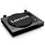 Platenspeler met Bluetooth® en twee externe luidsprekers Zwart