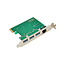 InLine® Combo kaart Gigabit netwerk en USB 3.2 Gen.1, 1x RJ45, 3x USB-A, PCIe x1