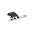 InLine® PCIe-kaart, 3x+1x USB 3.2 Gen.1, PCIe, Molex-compatibele 4-pins