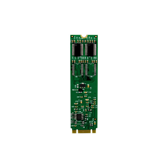 InLine® interfacekaart M.2 naar 2x seriële 9-pins connector