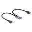 Delock Mini PCIe Adapter full size to 2 x USB 2.0 Type-A female 30 cm