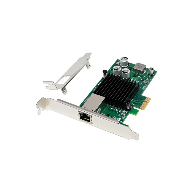 InLine® Gigabit netwerkkaart, 1x RJ45 1 Gb/s, PCIe x1, PoE+