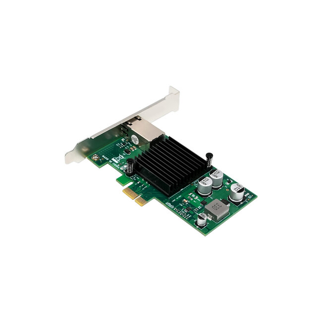 InLine® Gigabit netwerkkaart, 1x RJ45 1 Gb/s, PCIe x1, PoE+