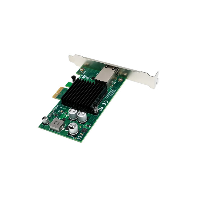 InLine® Gigabit netwerkkaart, 1x RJ45 1 Gb/s, PCIe x1, PoE+