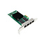 InLine® Quad Gigabit netwerkkaart, 4x RJ45 1 Gb/s, PCIe x1