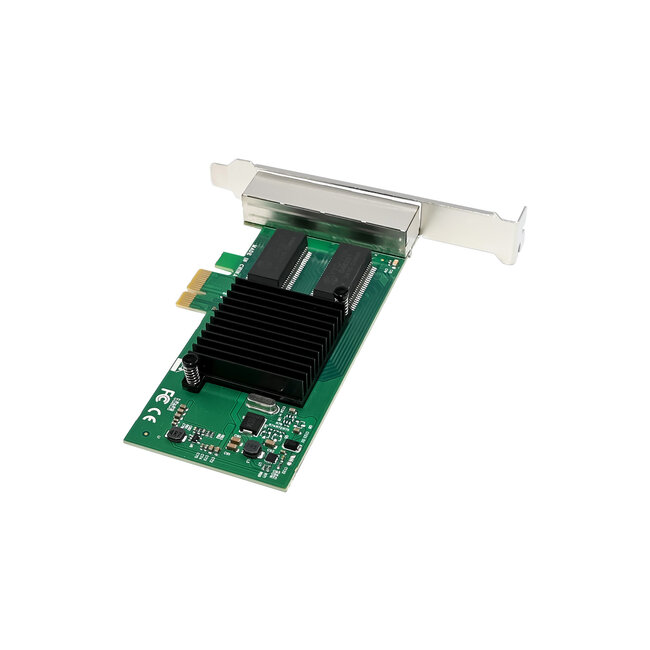 InLine® Quad Gigabit netwerkkaart, 4x RJ45 1 Gb/s, PCIe x1