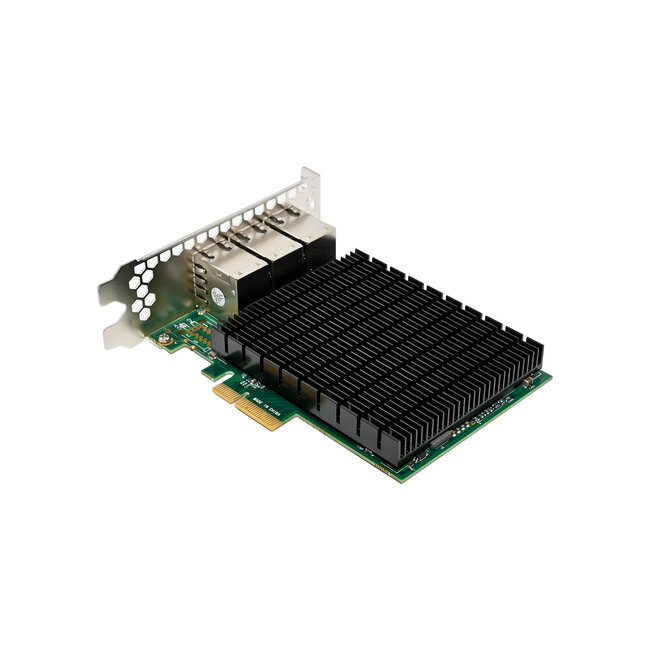 InLine® 6-poorts Gigabit netwerkkaart, 6x RJ45 1 Gb/s, PCIe x4