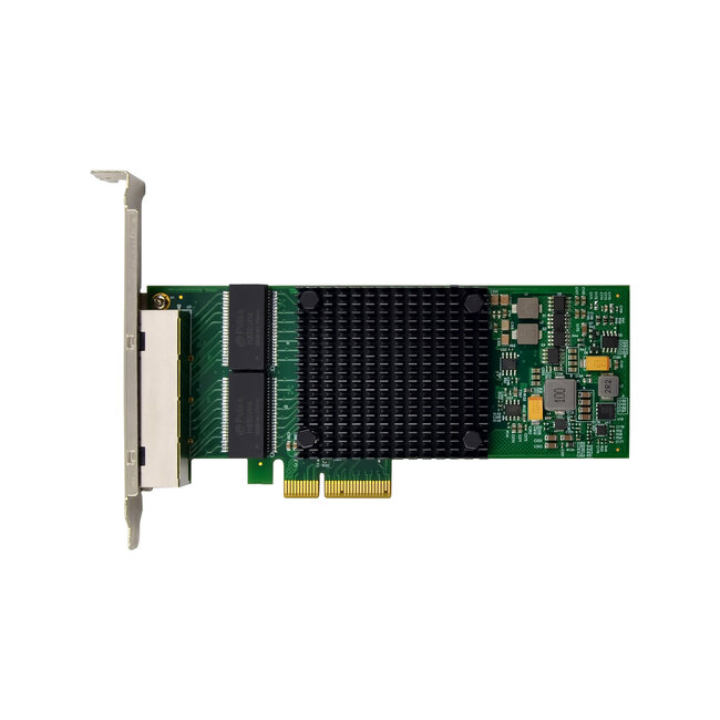 InLine® Quad Gigabit netwerkkaart, 4x RJ45 1 Gb/s, PCIe x4