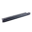 VALUE 19"-Keystone-Modulträger, 24 Ports, 1HE, geschirmt, schwarz