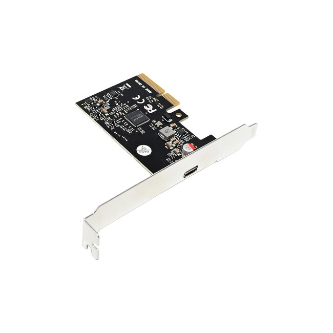 InLine® interfacekaart, PCIe x4, 1x USB-C aansluiting, USB 3.2 Gen.2x2