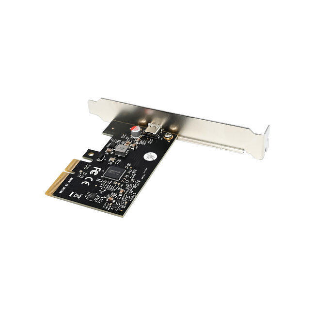 InLine® interfacekaart, PCIe x4, 1x USB-C aansluiting, USB 3.2 Gen.2x2