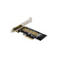 InLine® PCI Express-kaart naar 1x interne NVMe M.2 Key M, PCIe x4