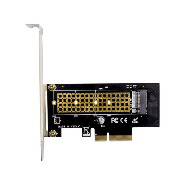 InLine® PCI Express-kaart naar 1x interne NVMe M.2 Key M, PCIe x4