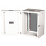 ROLINE 19-inch wandbehuizing Pro 16 U, 600x600 BxD tweedelig draaibaar grijs