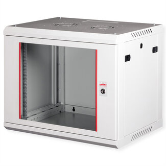 Roline ROLINE 19-inch wandbehuizing Basic Plus 9U, 600x450 BxT grijs