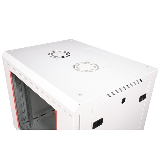 ROLINE 19-inch wandbehuizing Basic Plus 9U, 600x450 BxT grijs