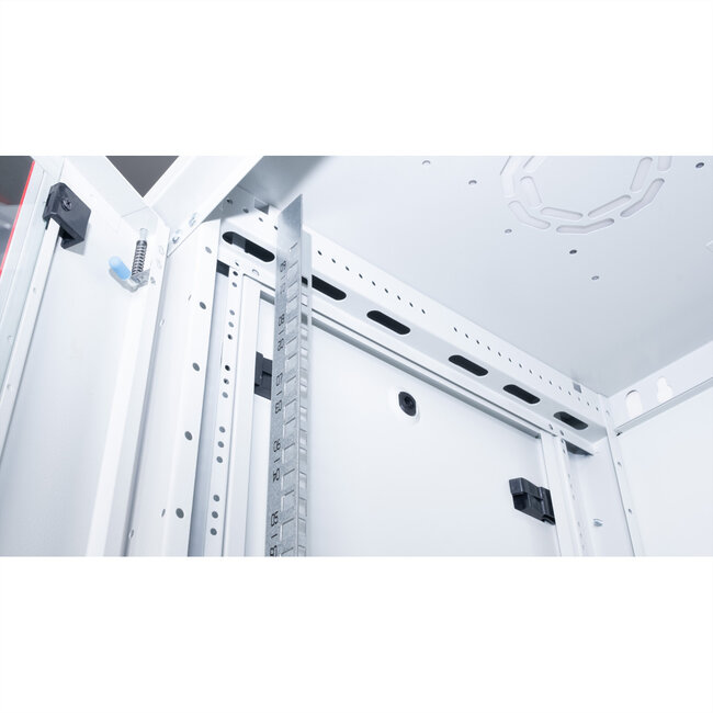 ROLINE 19-inch wandbehuizing Basic Plus 9U, 600x450 BxT grijs