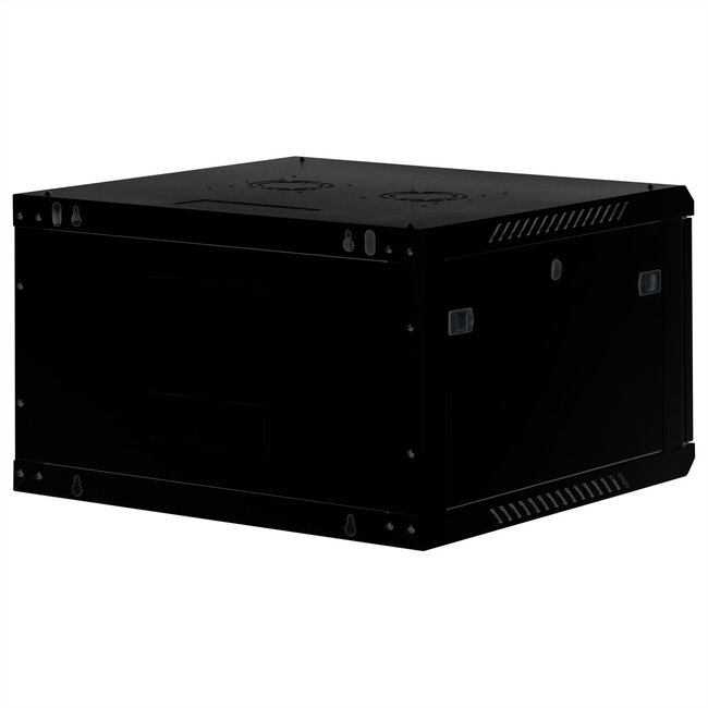ROLINE 19-inch wandbehuizing Basic Plus 6U , 600x600 BxD zwart