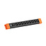 BACHMANN CONNECTUS 9xCEE7/3, 1xSchalter 2,0m CEE7/7 Schwarz/Orange