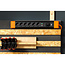 BACHMANN CONNECTUS 9xCEE7/3, 1xSchalter 2,0m CEE7/7 Schwarz/Orange
