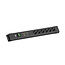 BACHMANN CONNECTUS 6xCEE7/3, 1xGVS 1xSchalter 2,0m CEE7/7 Schwarz