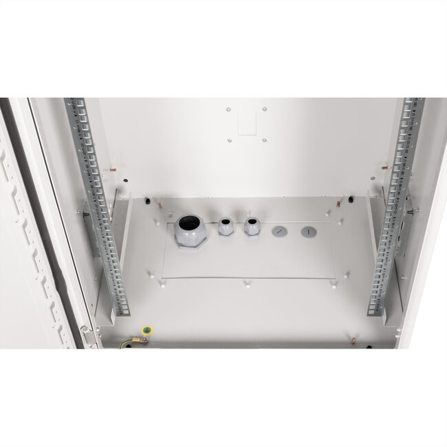 ROLINE 19-inch wandbehuizing Pro 16 U, 600x450 BxT IP55 buiten grijs