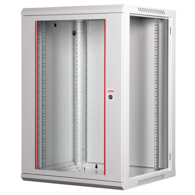 ROLINE 19-inch wandbehuizing Basic Plus 18U, 600x600 BxT grijs
