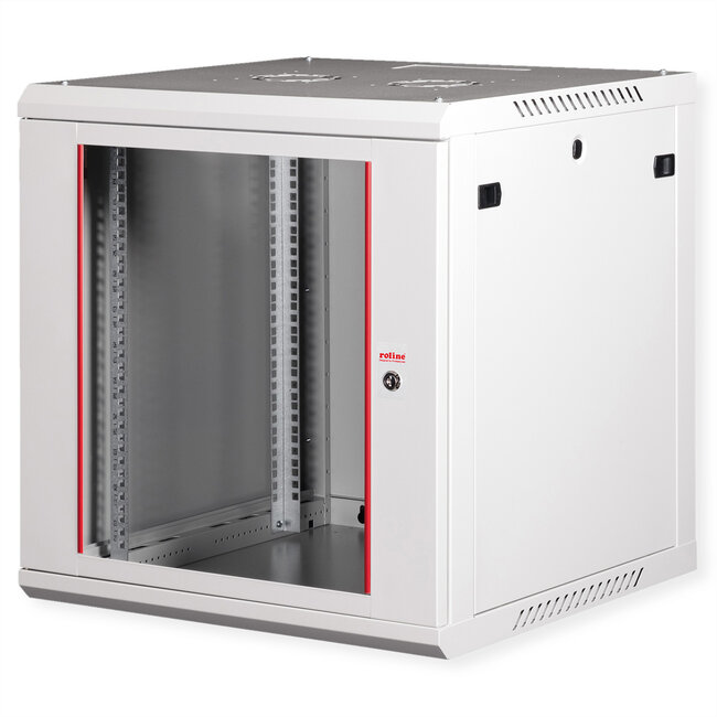 ROLINE 19-inch wandbehuizing Basic Plus 12U, 600x600 BxT grijs