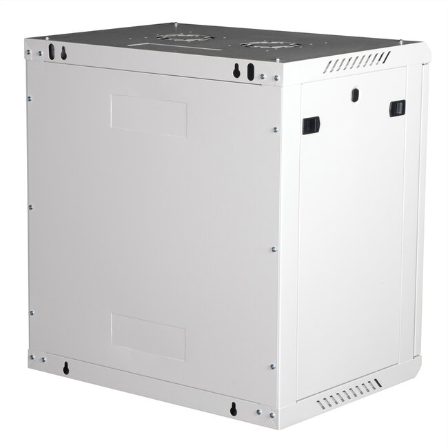 ROLINE 19-inch wandbehuizing Basic Plus 12U, 600x450 BxT grijs