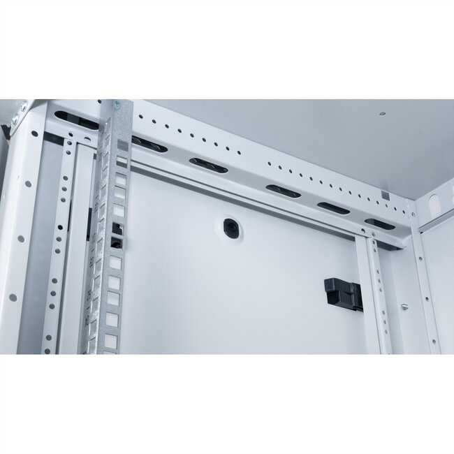 ROLINE 19-inch wandbehuizing Basic Plus 12U, 600x450 BxT grijs