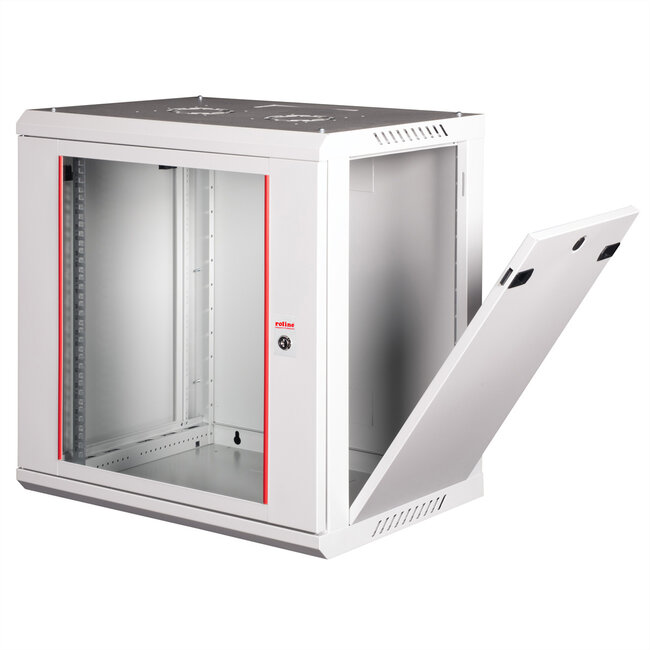 ROLINE 19-inch wandbehuizing Basic Plus 12U, 600x450 BxT grijs