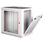 ROLINE 19-inch wandbehuizing Basic Plus 12U, 600x450 BxT grijs