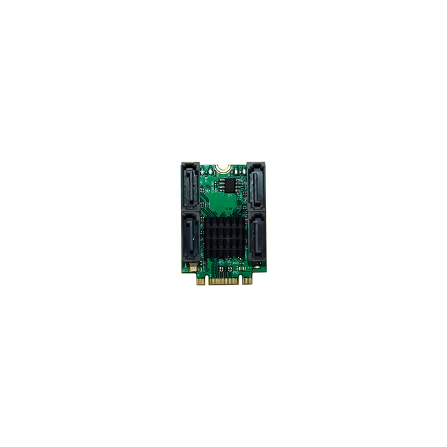 InLine® interfacekaart M.2 Key B+M naar 4x SATA-aansluiting, RAID, HyperDuo