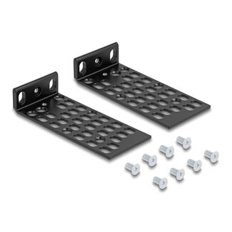 DeLOCK Delock Universal Rack Mounting Set 2 pieces black