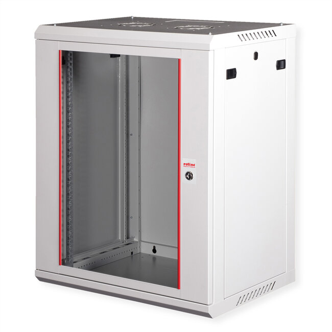 ROLINE 19” wandbehuizing Basic Plus 18U, 600x450 BxT grijs