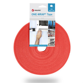 Velcro VELCRO® One Wrap® Tape 50 mm breed, oranje, 25 m