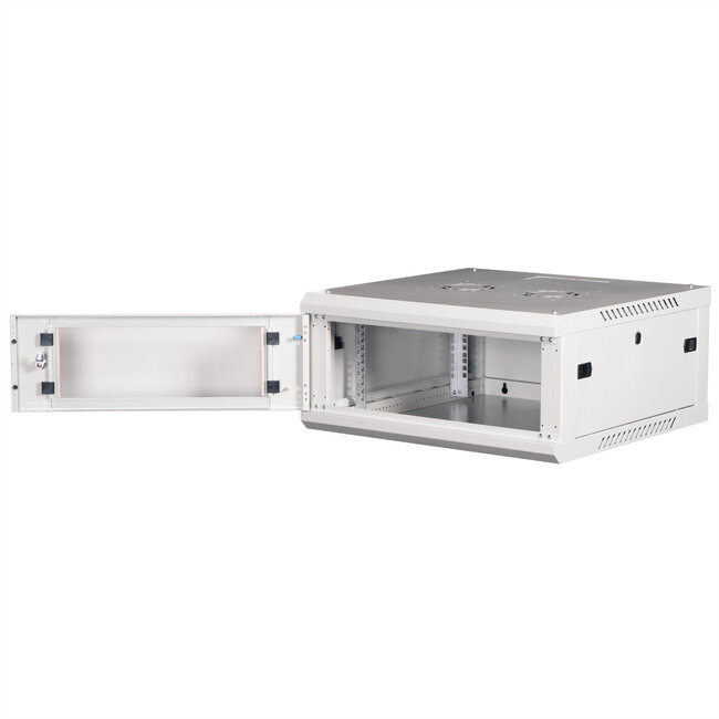 ROLINE 19-inch wandbehuizing Basic Plus 4U, 600x600 BxT grijs