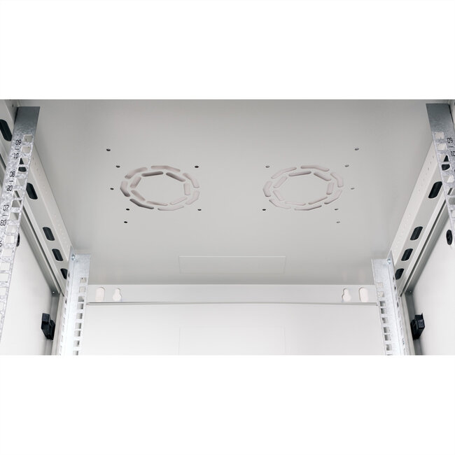 ROLINE 19-inch wandbehuizing Basic Plus 9U, 600x600 BxT grijs