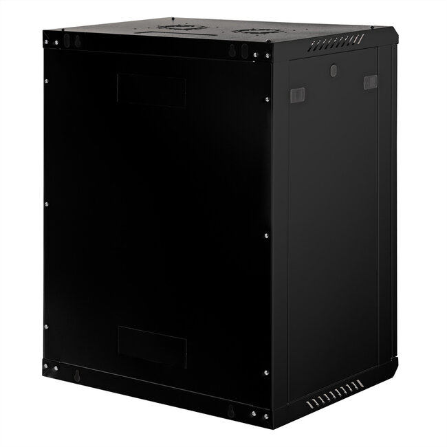 ROLINE 19-inch wandbehuizing Basic Plus 18U, 600x450 BxD zwart