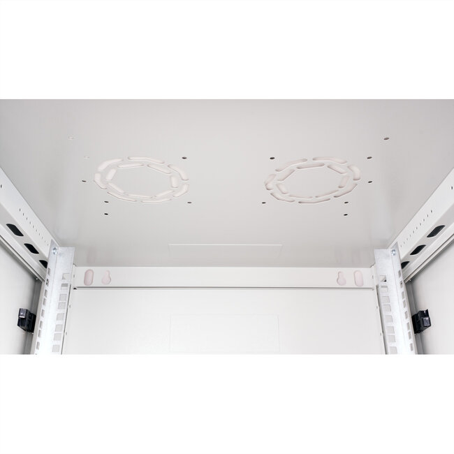 ROLINE 19-inch wandbehuizing Basic Plus 6U , 600x600 BxT grijs