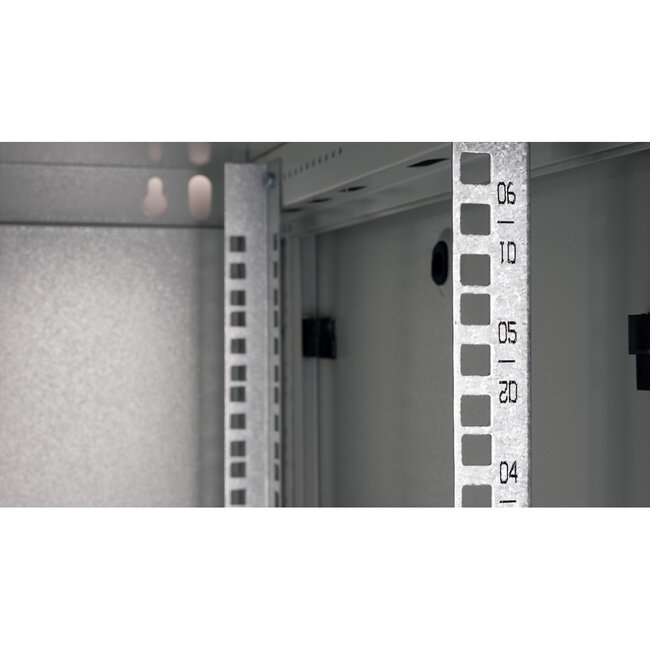 ROLINE 19-inch wandbehuizing Basic Plus 6U , 600x600 BxT grijs