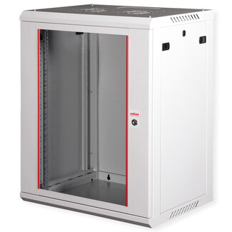 Roline ROLINE 19-inch wandbehuizing Basic Plus 15U, 600x450 BxT grijs