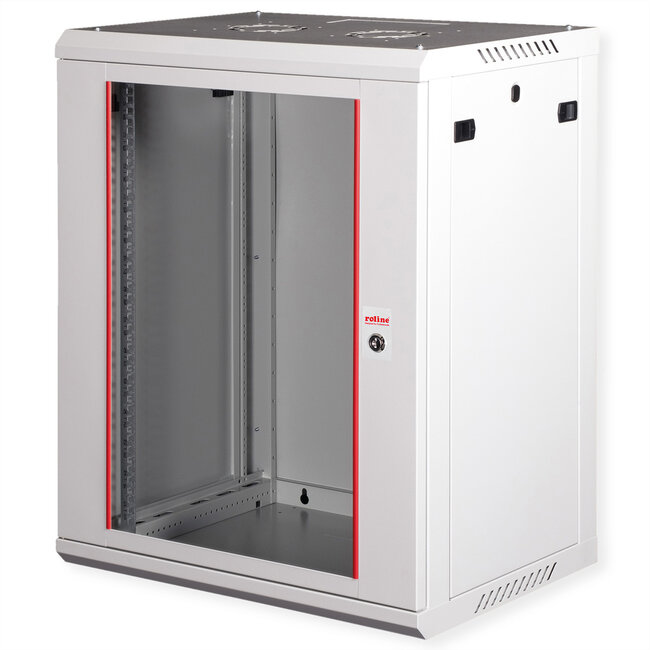 ROLINE 19-inch wandbehuizing Basic Plus 15U, 600x450 BxT grijs