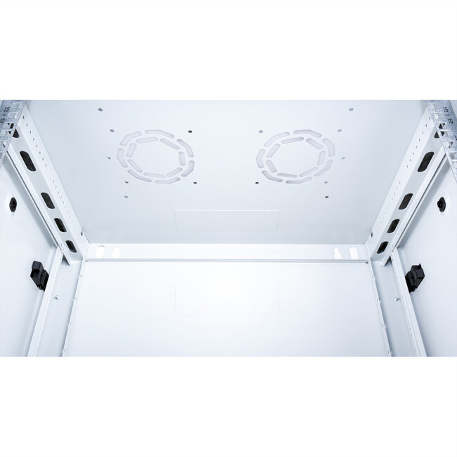 ROLINE 19-inch wandbehuizing Basic Plus 15U, 600x450 BxT grijs