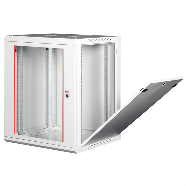 ROLINE 19-inch wandbehuizing Basic Plus 15U, 600x600 BxT grijs